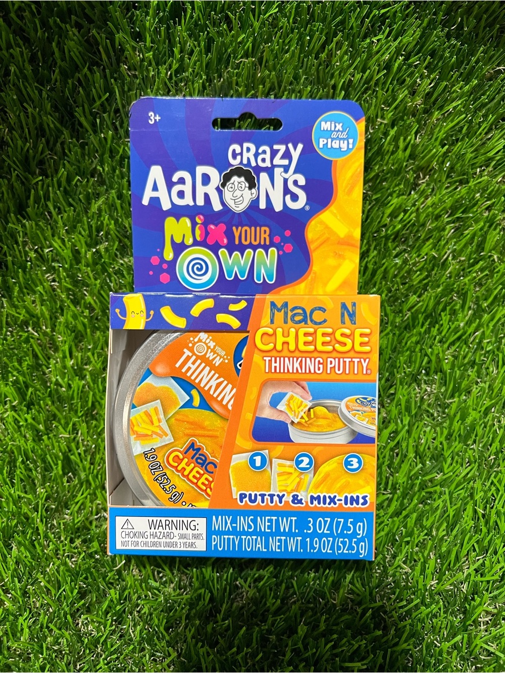 Crazy Aaron’s Mac N Cheese Thinking Putty - Yellow